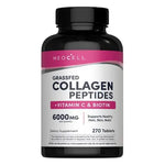 NEOCELL žolėje šeriamų gyvūnų kolageno peptidai + vitaminas C ir biotinas 270 tablečių