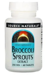 SOURCE NATURALS brokolių daigų ekstraktas 60 tablečių