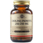 Solgar Cholinas/Inozitolis 250 mg 50 kapsulių