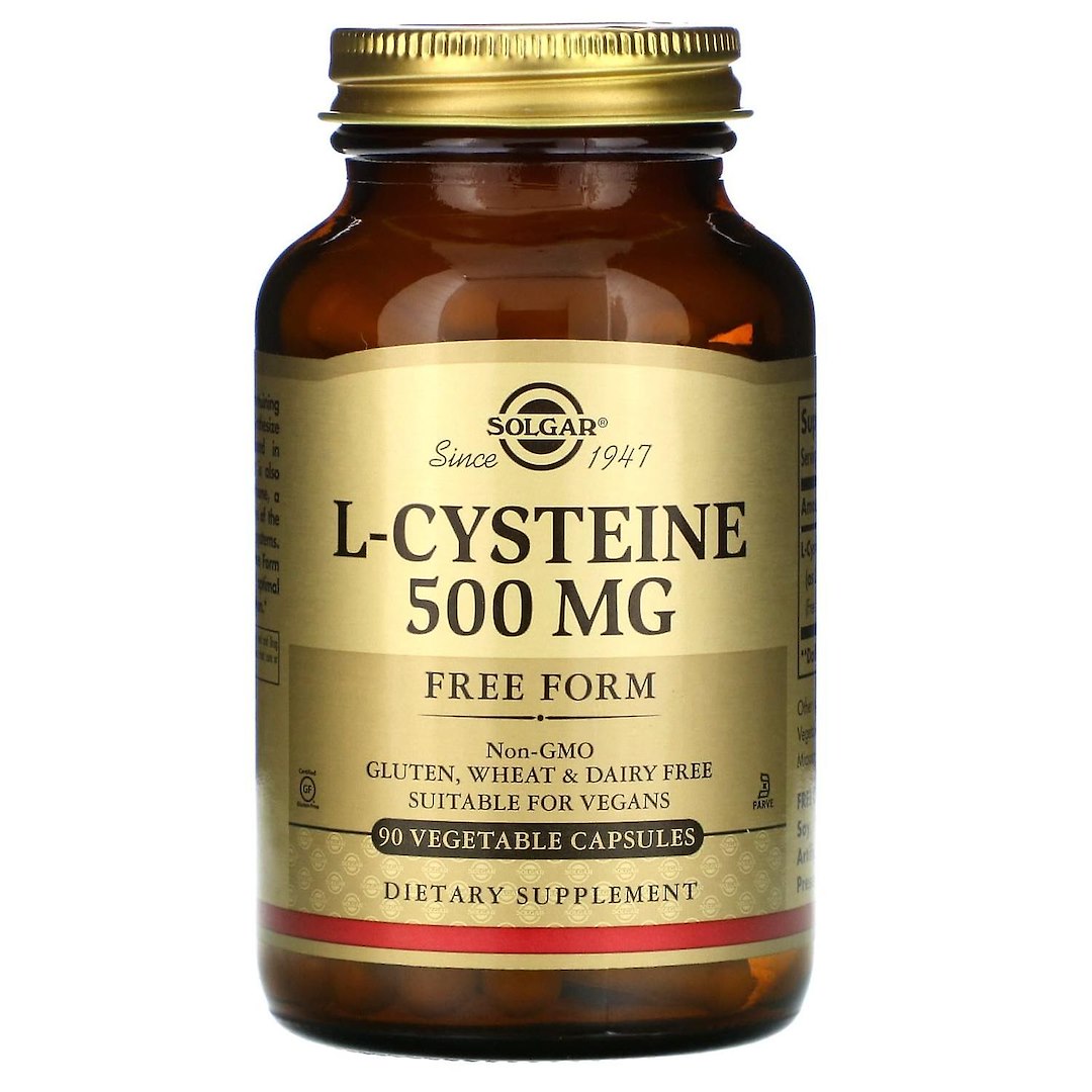 Solgar L-cisteinas - L-cisteinas 500 mg 90 kapsulių