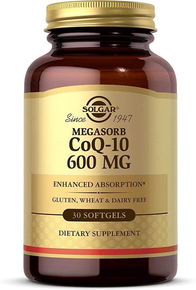 Solgar Megasorb CoQ-10 600 mg - kofermentas Q10 600 mg 30 kapsulių