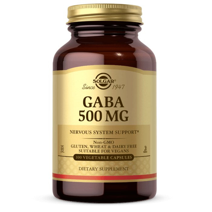Solgar GABA 500 mg 100 kapsulių