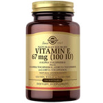 Solgar vitaminas E – vitaminas E 67 mg 100 TV 100 kapsulių