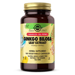 Solgar Ginkgo Biloba lapų ekstraktas - Ginkgo Biloba lapų ekstraktas 180 kapsulių