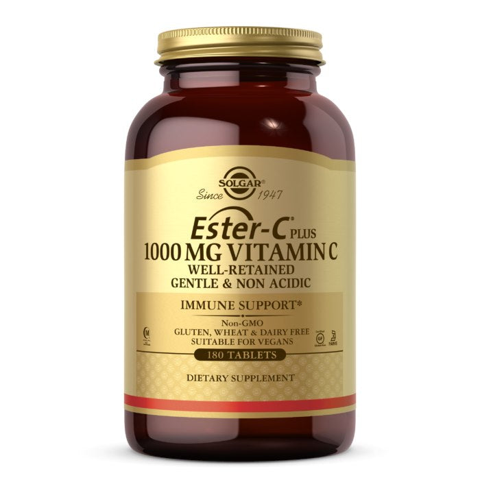 Solgar Ester C Plus - Vitaminas C 1000 mg 180 tablečių