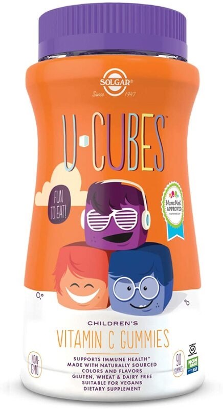 Solgar U-Cubes vaikams skirtas vitaminas C - vitaminas C vaikams 90 guminukų