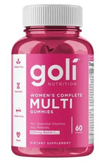 GOLI NUTRITION moterims skirtas kompleksinis multivitaminų ir mineralų kompleksas moterims 60 guminukų