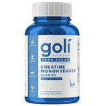 GOLI NUTRITION Kreatino monohidratas be cukraus - kreatino monohidratas - GummiKing be cukraus 60 guminukų