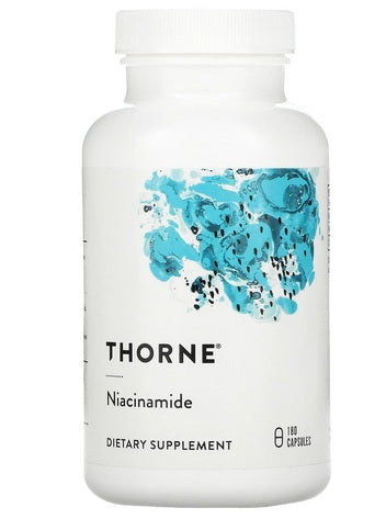 THORNE REASERCH Niacinamidas - vitaminas B3 180 kapsulių