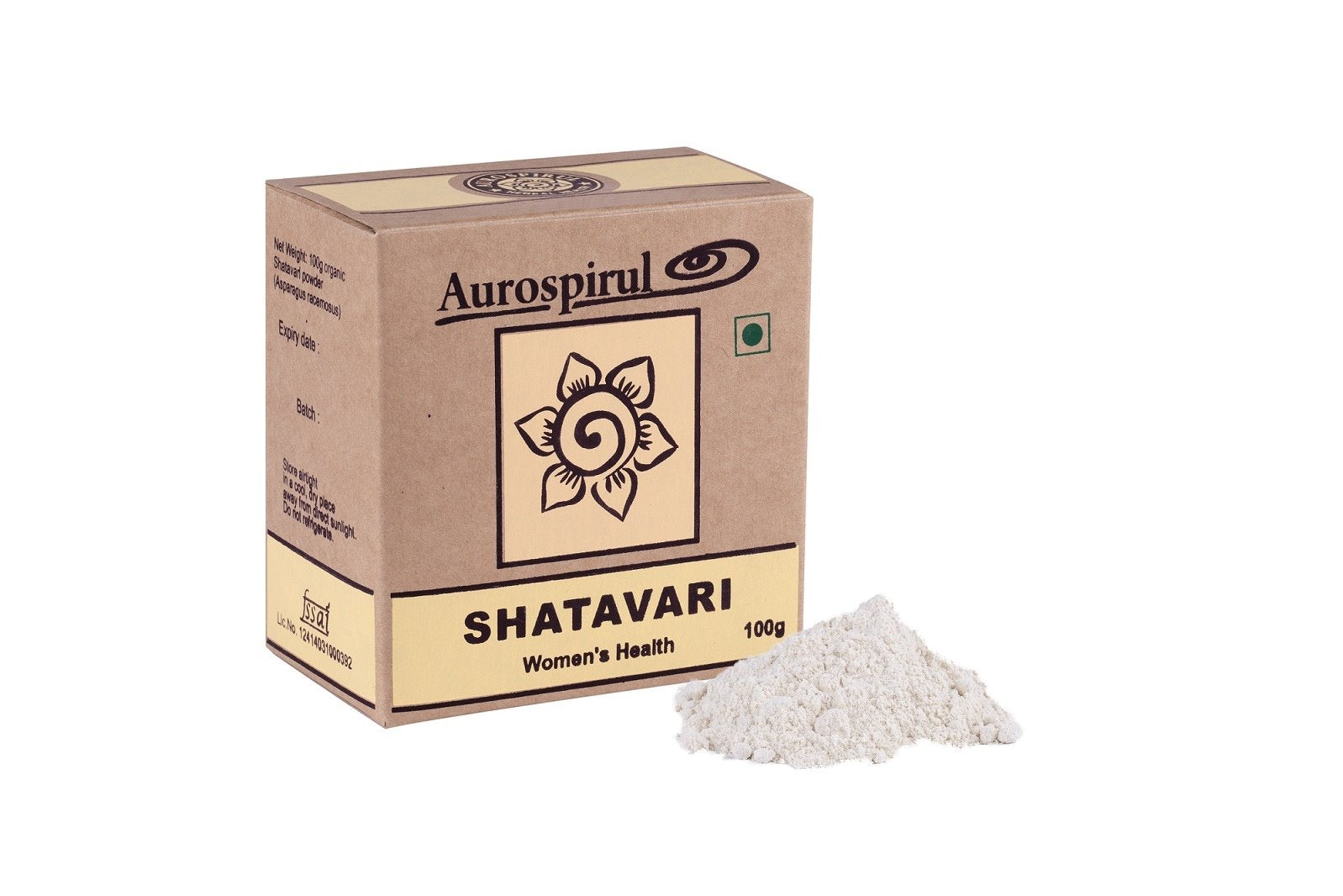 AUROSPIRUL Shatavari milteliai 100 g