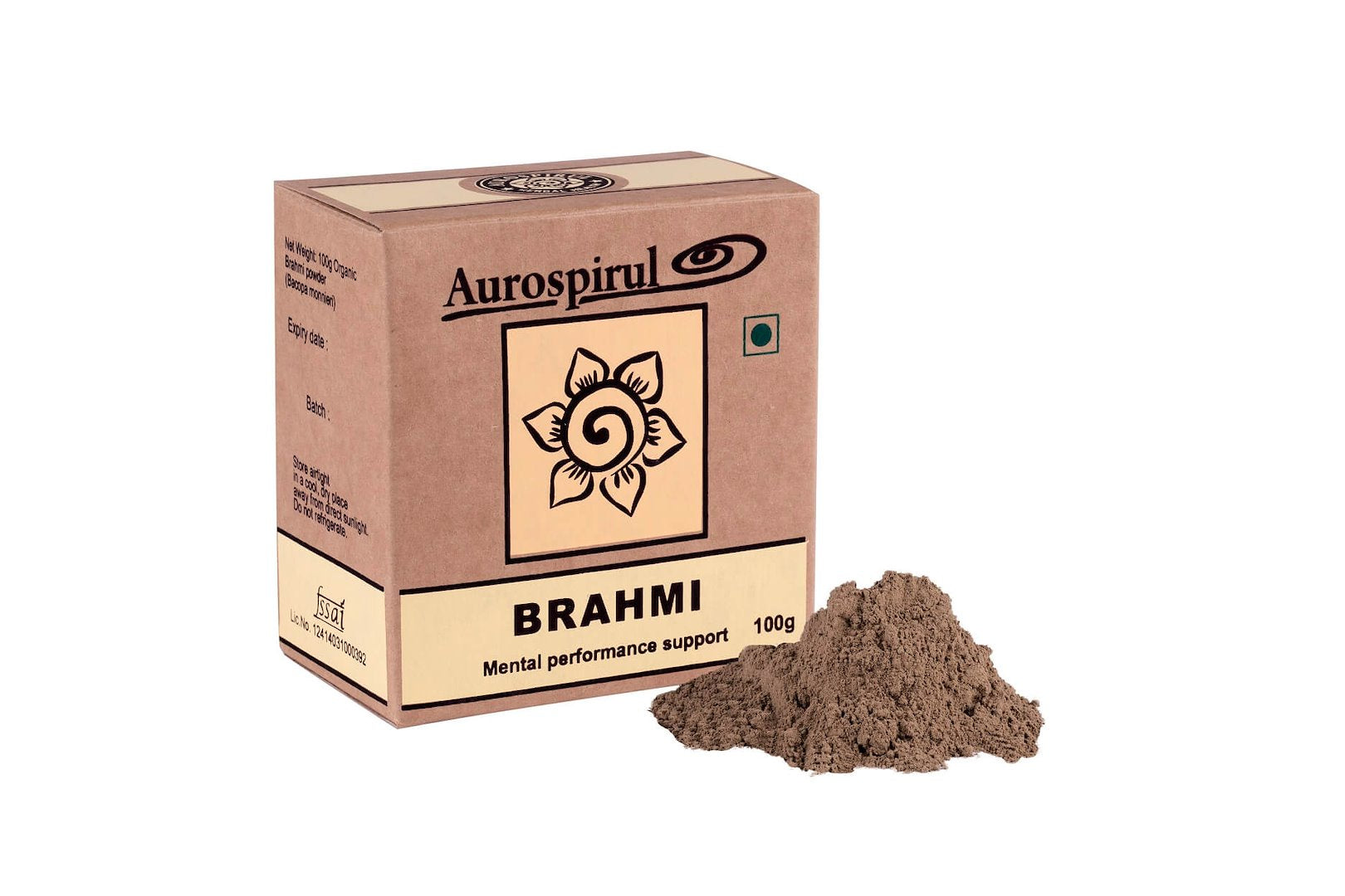 AUROSPIRUL Brahmi milteliai 100 g