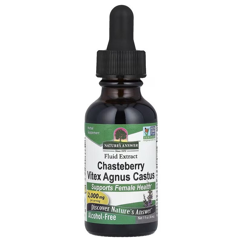 Nature's Answer. Vaismedžių ir skaistyklės Vitex Agnus Castus 30 ml