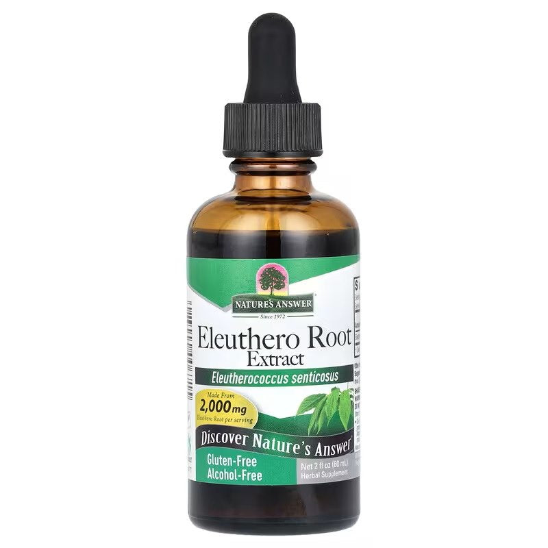 Nature's Answer Eleutero šaknų ekstraktas - Eleutero šaknų ekstraktas 60 ml