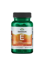 Swanson natūralus vitaminas E - vitaminas E 200 TV 100 kapsulių