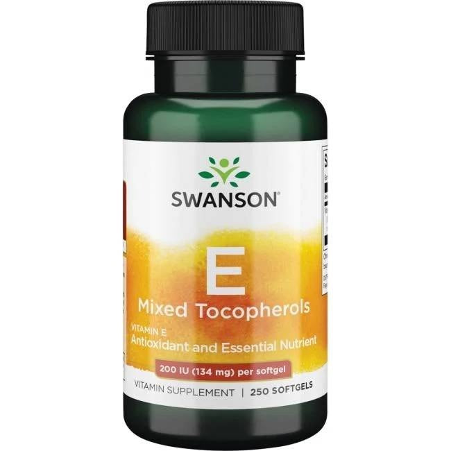 Swanson vitamino E mišinys 200 TV 250 kapsulių