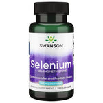 Swanson Selenas L-selenometioninas 100 mcg 200 kaps.