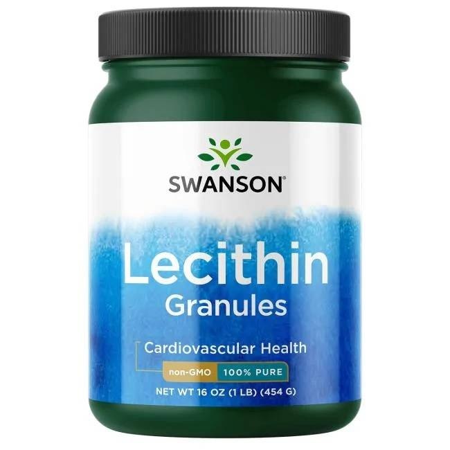 Swanson Lecitinas 100% - granulės 454 g