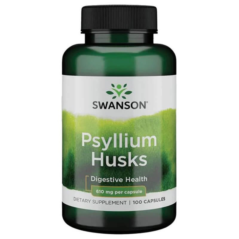 Swanson Psyllium Husks 100 kapsulių