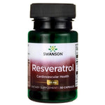 Swanson Resveratrol - Resveratrolis 50 mg 30 kapsulių