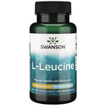 Swanson L-leucinas 500 mg 60 kapsulių