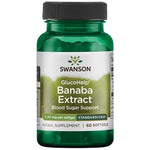Swanson GlucoHelp Banaba ekstraktas 1,33 mg 60 kapsulių