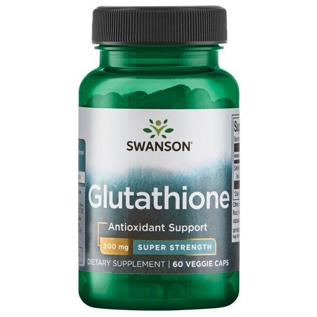Swanson Glutationas 200 mg 60 kapsulių