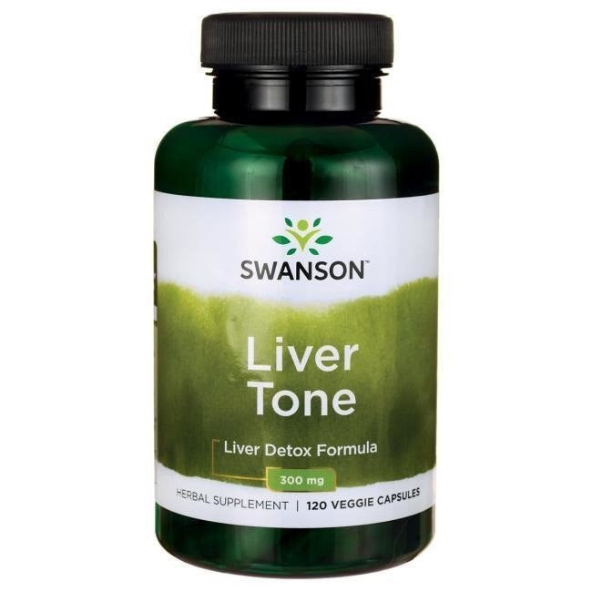 Swanson Liver tonus - kepenų detoksikacijos formulė 120 kapsulių