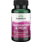 Swanson gliukozaminas ir MSM 60 kapsulių