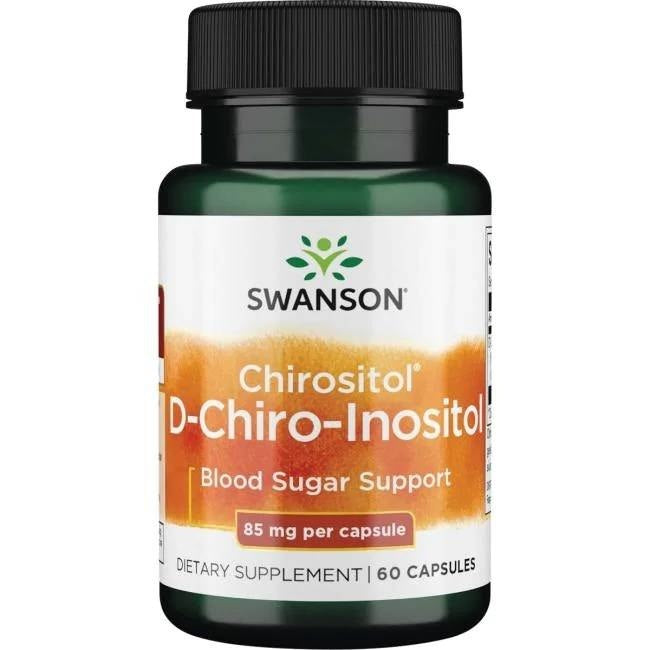 Swanson D-chiroinozitolis 60 kapsulių