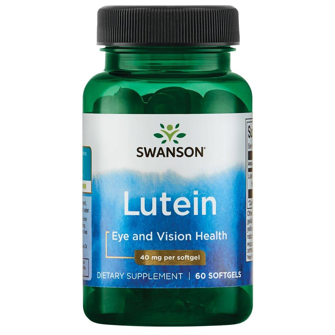 Swanson Liuteinas 40 mg 60 kapsulių