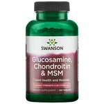 Swanson gliukozaminas, chondroitinas ir MSM 120 tablečių - Magnis.lt