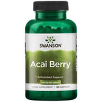 Swanson Acai vaisių 500 mg 120 kapsulių