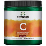 Swanson vitamino C milteliai - 100 % grynumo 454 g
