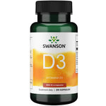 Swanson Vitaminas D3 2000 TV 250 kapsulių
