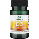 Swanson Vitaminas D3 1000 TV 30 kapsulių