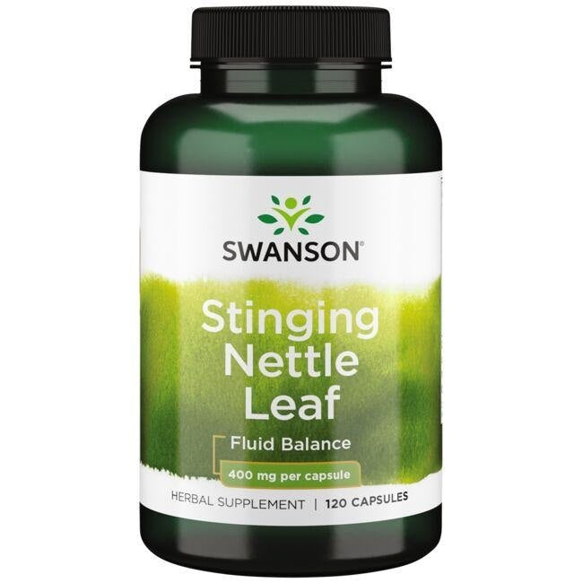 Swanson dilgėlių lapai 400 mg 120 kapsulių
