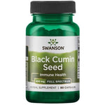 Swanson juodųjų kmynų sėklos 400 mg 60 kapsulių
