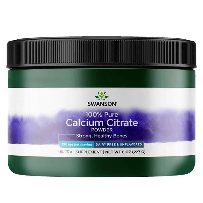 Swanson kalcio citratas - 100 % grynumo 227 g