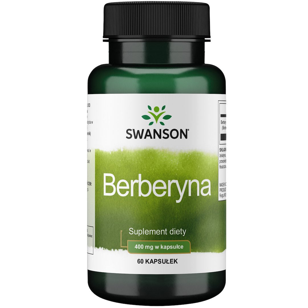 Swanson Berberinas 400 mg 60 kapsulių