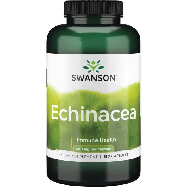Swanson ežiuolės 400 mg 180 kapsulių
