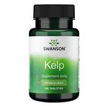 Swanson Kelp 56 mg - Jodo 225 mcg 100 tablečių