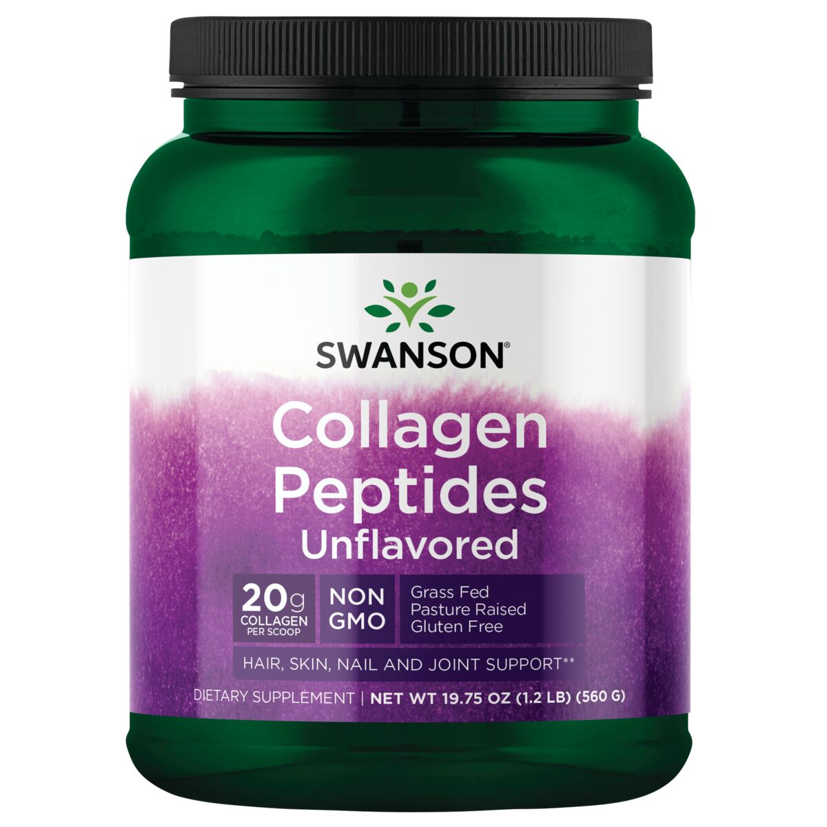 Swanson kolageno peptidai – be skonio 560 g