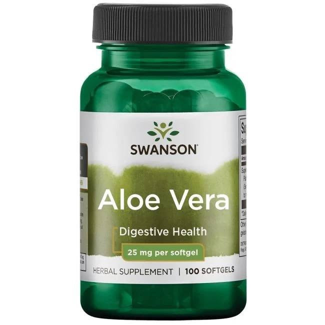 Swanson Aloe Vera 5000 mg 100 kapsulių