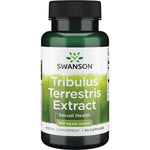 Swanson Tribulus Terrestris ekstraktas 500 mg 60 kapsulių