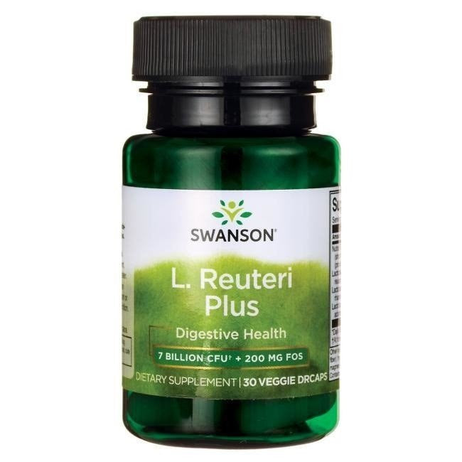 Swanson L. Reuteri Plus 30 kapsulių