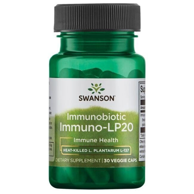 Swanson imunobiotikas Immuno-LP20 50 mg 30 kapsulių