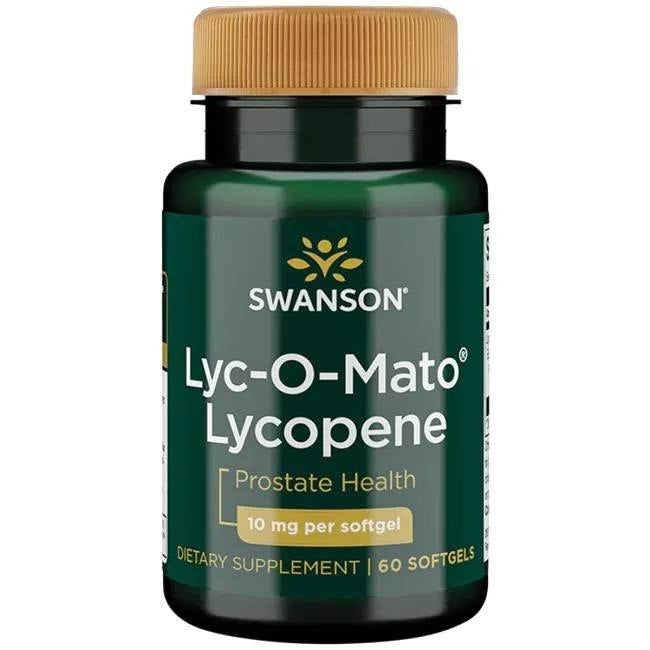 Swanson Lyc-O-Mato likopenas 10 mg 60 kapsulių