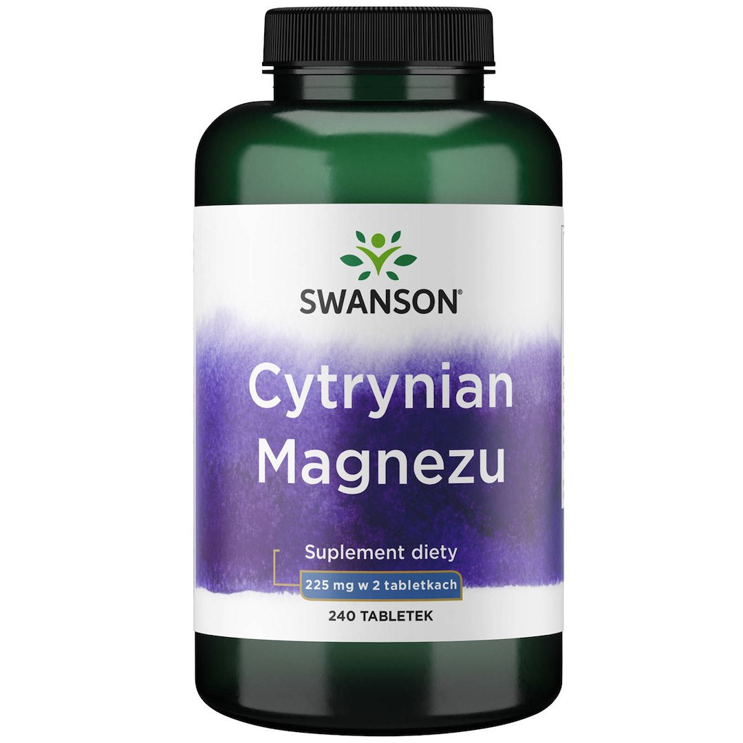 Swanson magnio citratas 225 mg 240 tablečių
