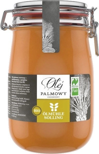 ÖLMÜHLE SOLLING Ekologiškas raudonųjų palmių aliejus 1000 ml