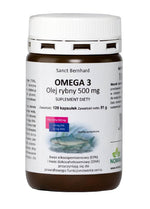 KRAUTERHAUS SANCT BERNHARD OMEGA 3 Žuvų taukai 500 mg 120 kapsulių